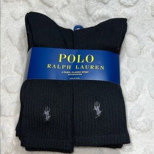 Polo by Ralph Lauren Black Socks Set